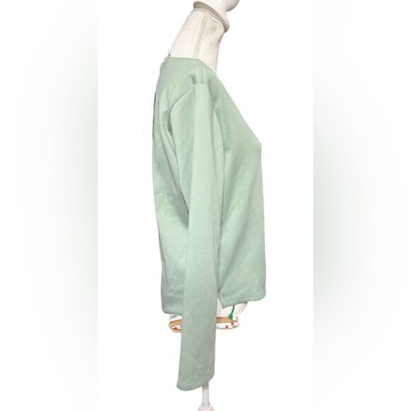 Nike Therma Fit Fitted Sweatshirt green DD4927-100 Women’s m Activewear - Picture 2 of 6